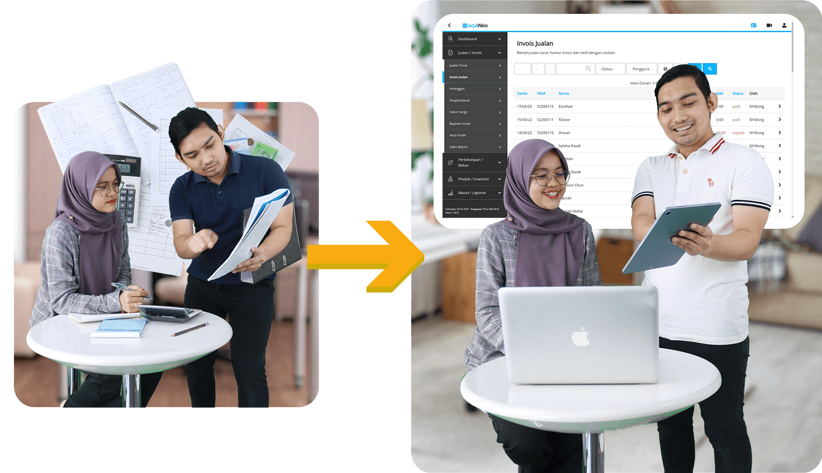 Pengurusan inventori untuk kurangkan pembaziran